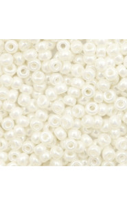 Miyuki rocailles Perlen 8/0 - Ceylon ivory pearl 8-591